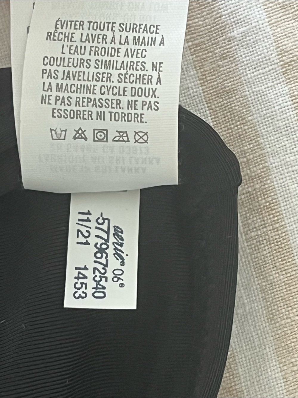 NWOT aerie Black Hipster Bikini Swimsuit Swim Bottom - Classic Coverage - Picture 12 of 12